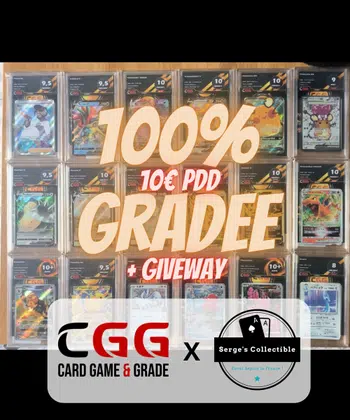 100% Gradée - 10€ PDD + Giveway 🎁