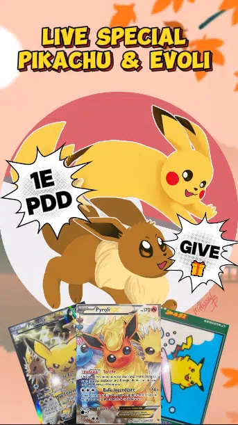 Live Spécial Evoli & Pikachu Full 1€ 🔥