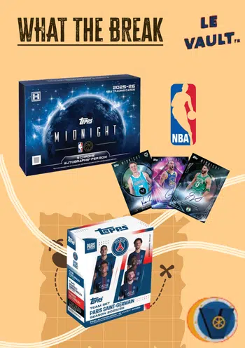Topps NBA Midgnight + PSG Team Set - Break ready