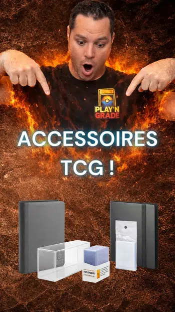 🎁ACCESSOIRES TCG ! CLASSEURS, TOPLOADERS, SLEEVES, PROTEC ETB/DISPLAY...! 🎁