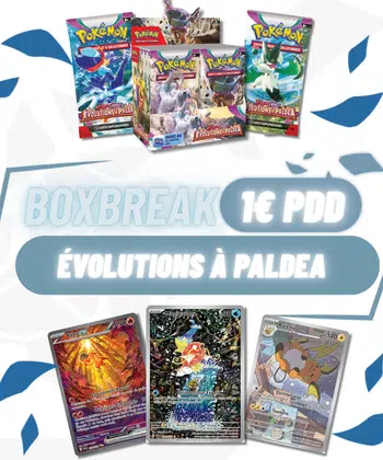 ÉVOLUTIONS À PALDEA À 1€ PDD ‼️