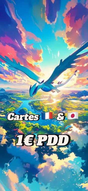 Cartes 1€ PDD 🇫🇷&🇯🇵
