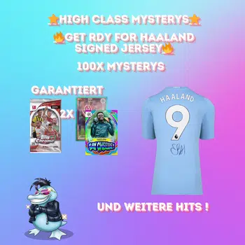 🔥100x Mysterys Haaland Signed Jersey🔥