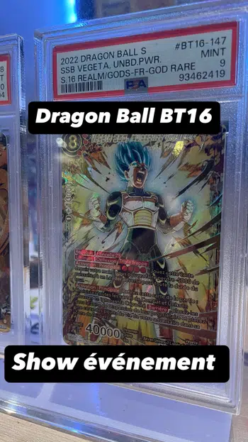 DRAGON BALL BT16 & 25 !! GDR PSA 10 !!
