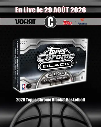 2025-26 Topps Chrome® Black Basketball casebreak !