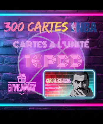 300 cartes NBA 1€ PDD