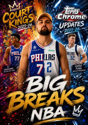 🏀 BIG BREAKS NBA TOPPS CHROME UPDATES + PANINI COURT KINGS ! BOXS DE FOU AVEC DU 1€ PDD ET DU PYT 🏀