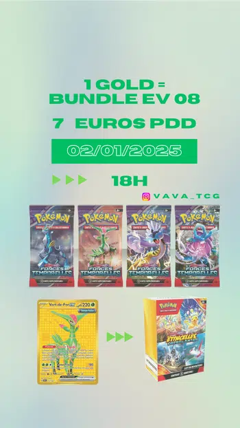 BOXBREAK EV05 : BUNDLE EV08 A GAGNER