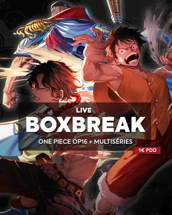Boxbreak ONE PIECE OP16 & multiséries