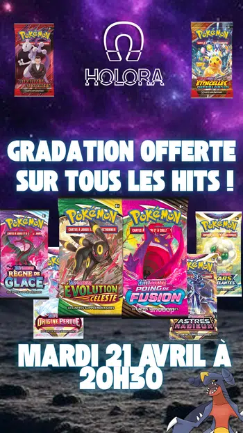 🚨GRADATION PCA OFFERTE SUR TOUS LES HITS !  BOXBREAK ANCIEN 🧲