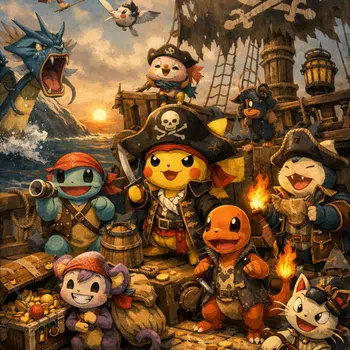 🏴‍☠️💥La Vengeance Du Capitaine Bulbizarre💥🏴‍☠️