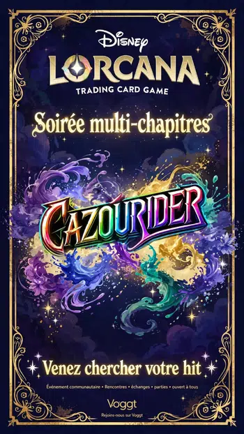 LORCANA - Multi-Chapitre (13,12,11,10...) Jeux des couleurs, battles ou par 3 boosters