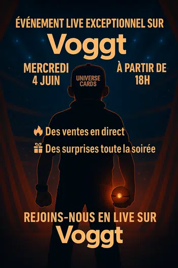 LIVE EVENT : PLEIN D'ITEMS JAP / FR / CN pokémon et Autre 🔥