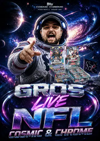 🏈 GROS LIVE NFL COSMIC & CHROME 💎