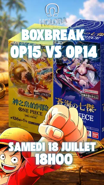 🧲 🏴☠️ BOXBREAK OP15 VS OP14 🏴☠️ 🧲
