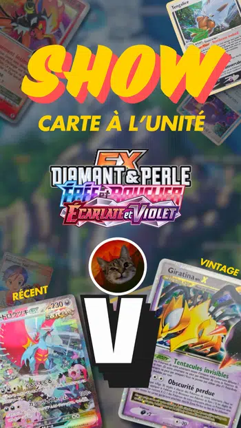 Premier Show Voggt - Carte à l'unité à tout PRIX ! (Bloc ex, DPP, EB, EV, etc ...)