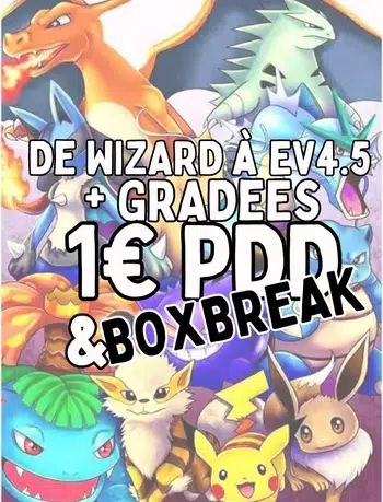 💥 Big Show Cartes 1€ PDD & Boxbreak ou scellé 🔥