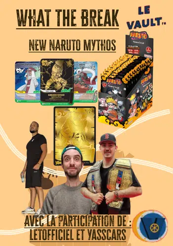 Release Naruto Mythos TCG avec special guest