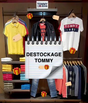 Destockage Tommy 🏷️🎁