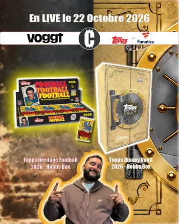 TOPPS DISNEY VAULT + HERITAGE FOOTBALL CASEBREAK 1E PDD !