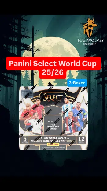 🔥Panini Select Road to World Cup 3-Boxer🔥