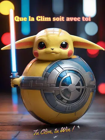 ✨ Que la Clim soit avec toi ☄️ Tu Clim, tu Win ! ツ