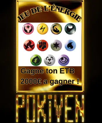 1 chance sur 4 de gagner l'etb de ton choix !!!