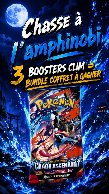 3 boosters clim = bundles coffrets à gagner