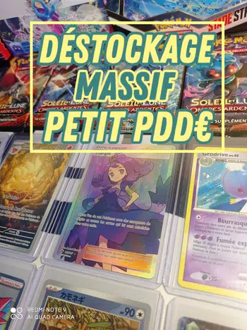 🚨Déstockage Massif Carte Pokémon: EV, EB, SL, DP, BLOC EX et Booster Pokémon Forces Temporelles Jeu de la Timbale et Anticlim +Give Acheteur et Give Abo !!!🔥😍
