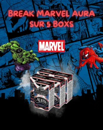 BREAK Marvel AURA - DEMI CASE (5 BOX)