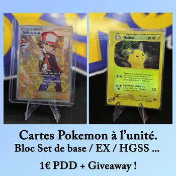 Cartes Pokemon VF toutes éditions  - 1€ PDD