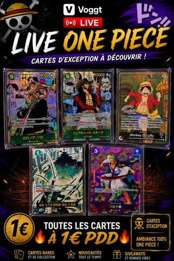 100% Banger OP 1€PDD 🤩 Luffy Grévin 😍 Zoro MANGA 😍
