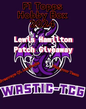 Topps Chrome F1 Hobby Box 2024 PYT BIG GIVI Lewis Hamilton PATCH