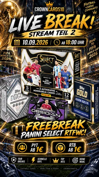 Freebreak im Wert von 550 €