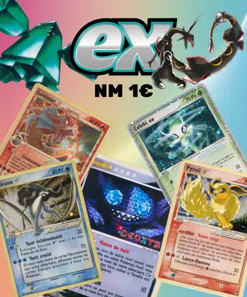 Le plus gros live bloc Ex ! Stars, Ex, Stamp NM à 1€ !