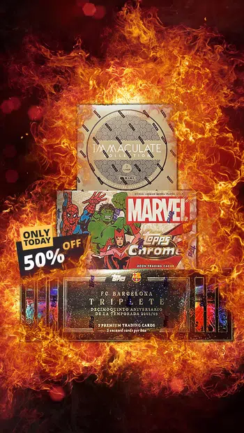 Hobby Days" und "50% auf ALLE SPOTS bei Triplete+Immaculate+Marvel 🔥🔥🔥 und wir sind auch mit dabei 🔥🔥🔥