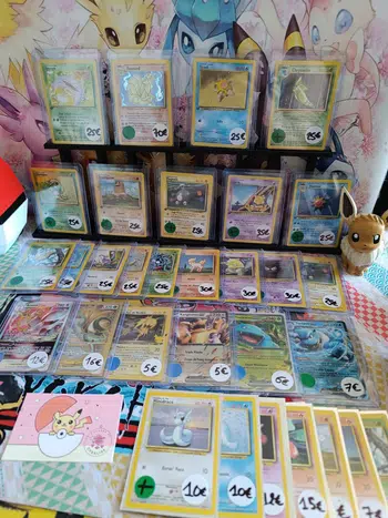 4 cartes achetées = -5% / 8 cartes achetées = -10%