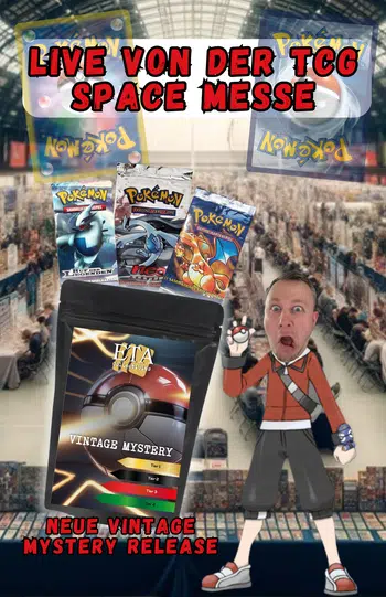 🔥 Live von der TCG Space Messe 🔥NEU Vintage Mystery 🔥