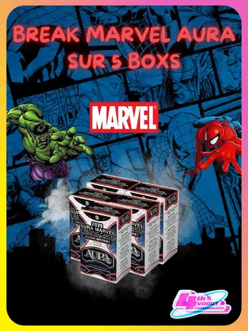 BREAK MARVEL AURA 5 BOX (FIN DE LA CASE)