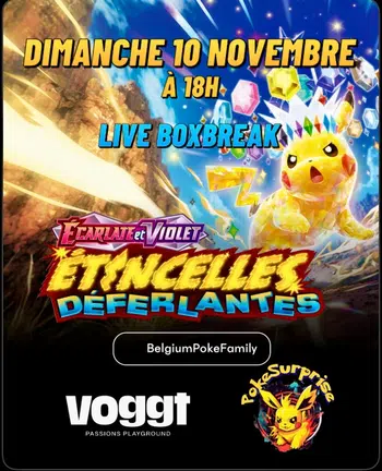 Live Boxbreak EV08 + Cartes à l'unité 1€ PDD 🔥