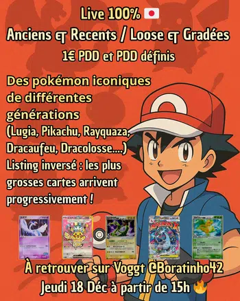 🔥 100% 🇯🇵 Ancien & Récent ⚡ Loose, Gradé & Gros Bangers 🔥