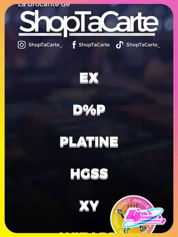 Gros show carte à l'unité pour le 4th Voggt Anniversary