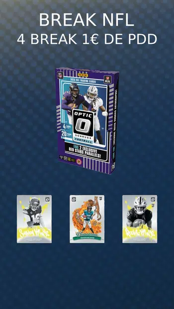 BREAK NFL OPTIC INTERNATIONAL 2025 1€ DE PDD