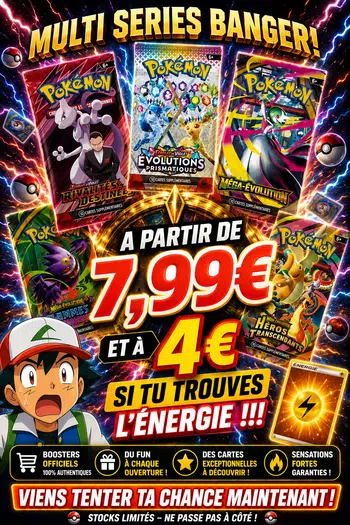 BB à partir de 7,99€ / 4€ si tu tombes ton NRJ