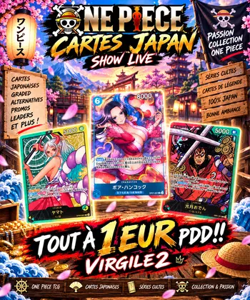 One piece Japan - carte à l’unité 1 EUR PDD