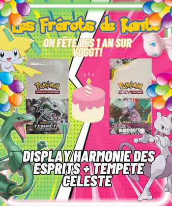 DISPLAY HARMONIE DES ESPRITS + TEMPETE CELESTE ! ✨