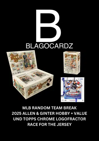 PAY BACK DAY mit offizieller Baseball Premiere ++ Allen & Ginter + Chrome Logofractor ++ #305