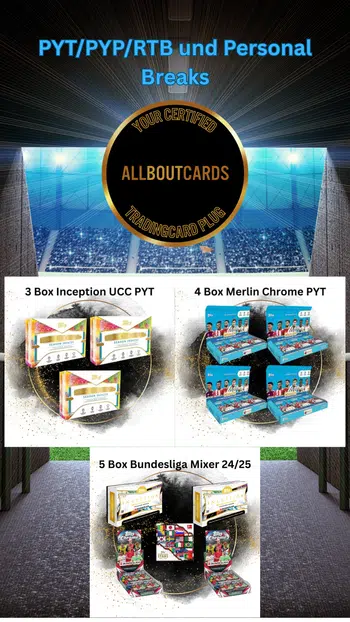 Topps Inception, Merlin Chrome und Bundesliga Mixer