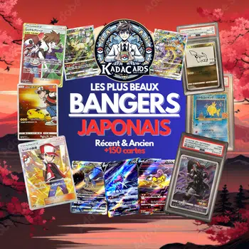 Destock de Bangers Cartes Japonaises