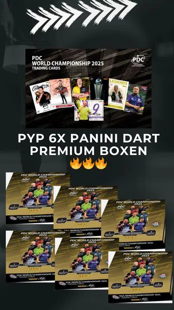 PYP 6x PDC Premium Darts Boxen 🔥🎯